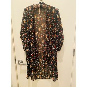 Floral kimono